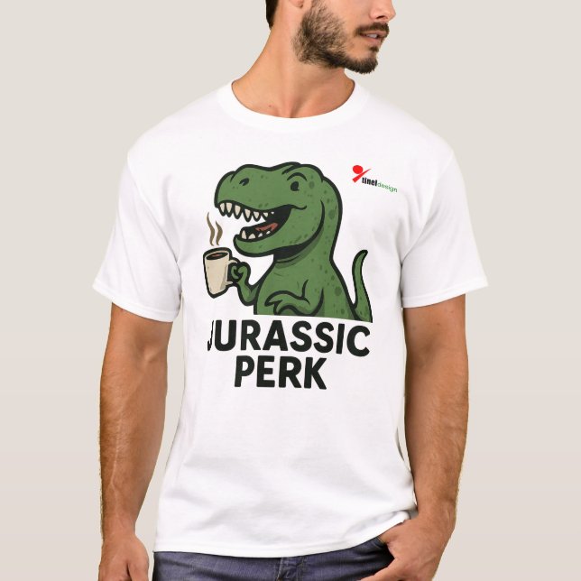 Jurassic Perk T-Shirt (Front)