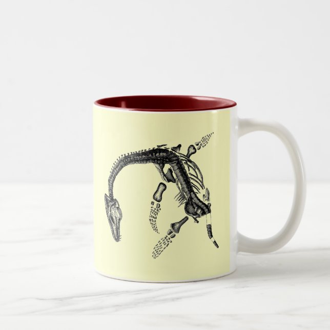 Jurassic Perks Two-Tone Coffee Mug (Right)
