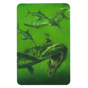 Jurassic Pliosaur Flexible Fridge Magnet