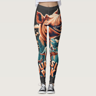 JURASSIC PORK LEGGINGS