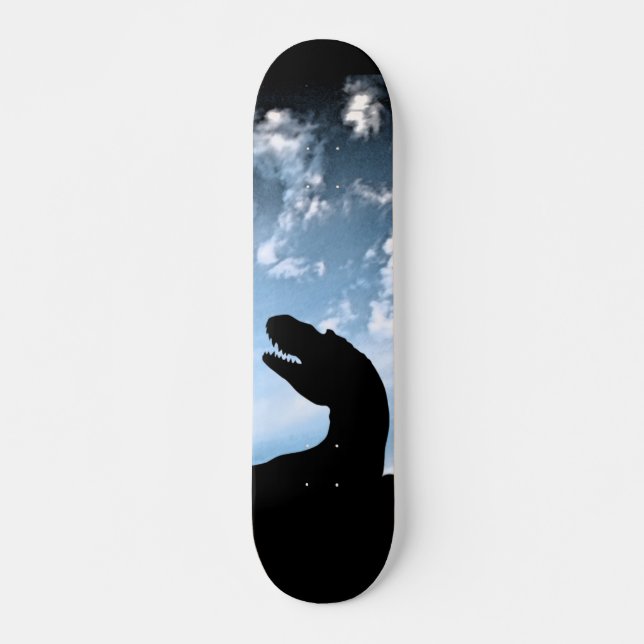 Jurassic Sky Skateboard Deck (Front)