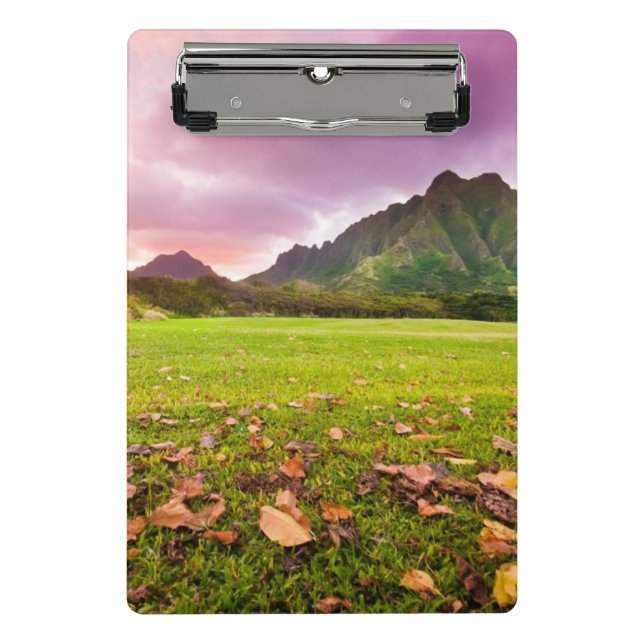 Jurassic Sunset Mini Clipboard (Front)