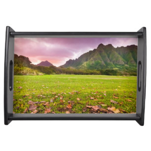 Jurassic Sunset Serving Tray