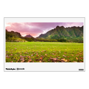 Jurassic Sunset Wall Decal