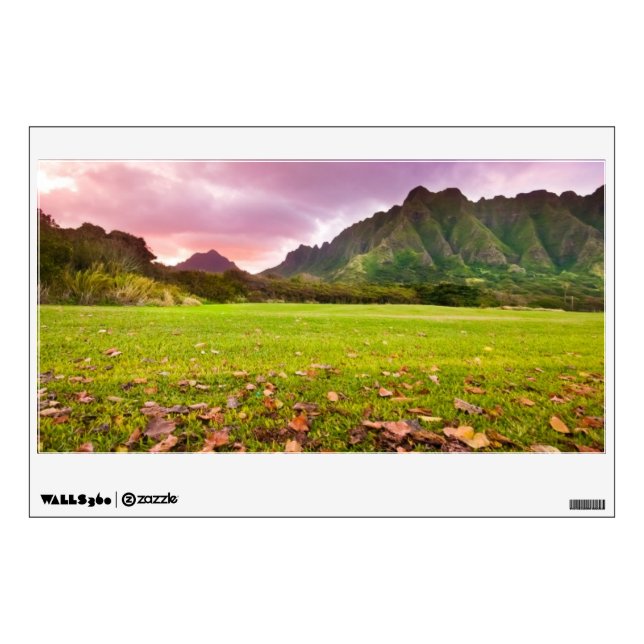 Jurassic Sunset Wall Decal (Front)