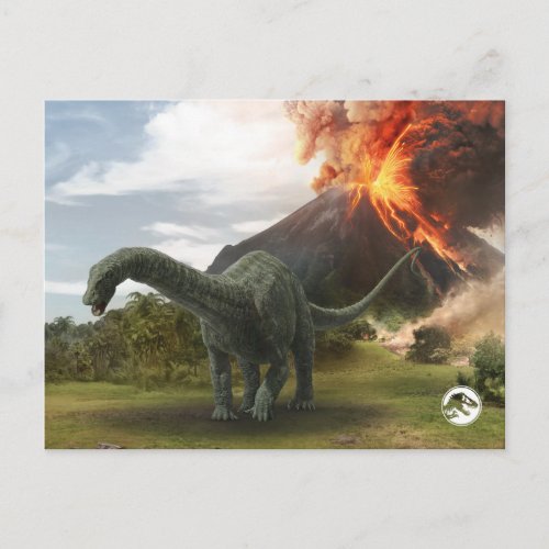 Jurassic World  Apatosaurus Postcard