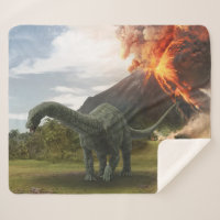 Jurassic World | Apatosaurus Sherpa Blanket
