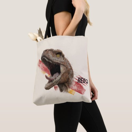 Jurassic World  Atrociraptor Red Tote Bag