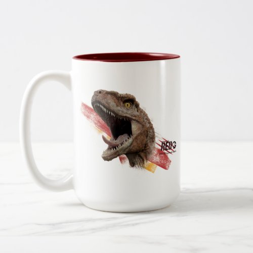 Jurassic World  Atrociraptor Red Two_Tone Coffee Mug