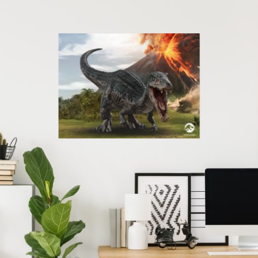 Jurassic World Baryonyx Poster Zazzle 