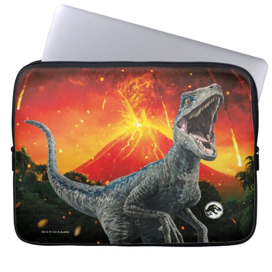 Jurassic World | Blue - Nature Unleashed Laptop Sleeve | Zazzle.com