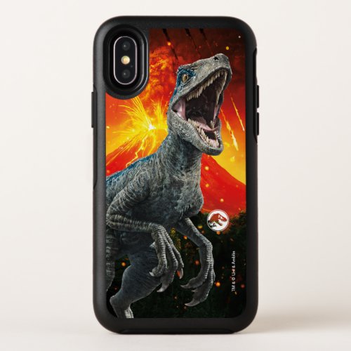Jurassic World  Blue _ Nature Unleashed OtterBox Symmetry iPhone X Case
