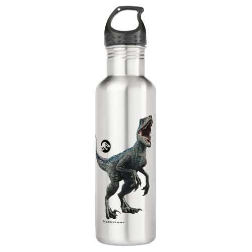 Jurassic World  Blue _ Nature Unleashed Stainless Steel Water Bottle