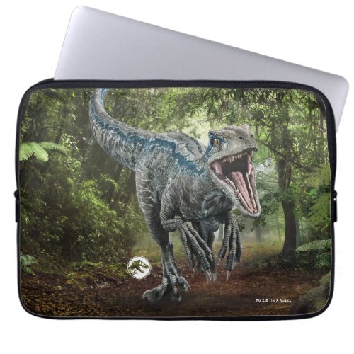 Jurassic World  Blue _ Natures Got Teeth Laptop Sleeve