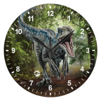 Jurassic World | Blue - Nature's Got Teeth Large Clock
