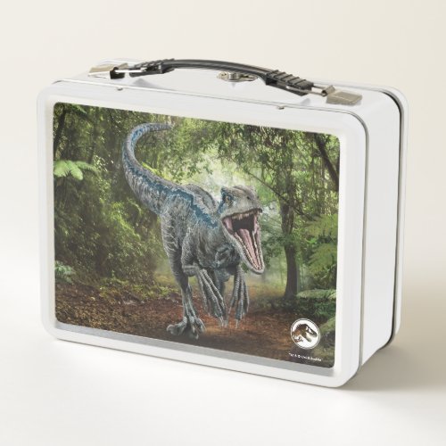 Jurassic World  Blue _ Natures Got Teeth Metal Lunch Box
