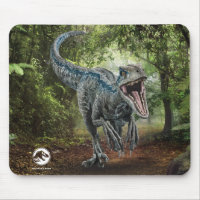 Jurassic World | Blue - Nature's Got Teeth Mouse Pad