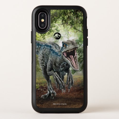 Jurassic World  Blue _ Natures Got Teeth OtterBox Symmetry iPhone X Case