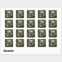 Jurassic World, Blue - Nature's Got Teeth Sticker, Zazzle