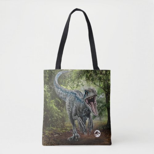 Jurassic World  Blue _ Natures Got Teeth Tote Bag