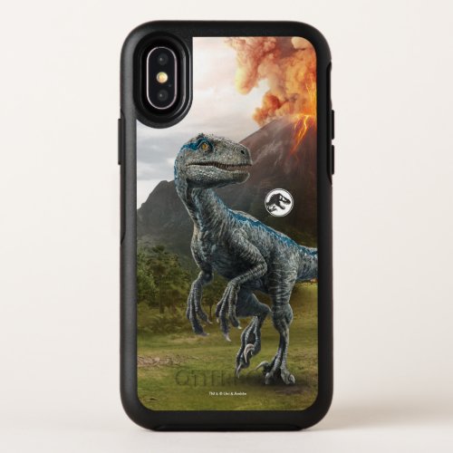 Jurassic World  Blue OtterBox Symmetry iPhone X Case