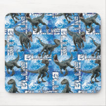 Jurassic Park Mouse Pads Zazzle - roblox logo mouse mats jurassic park computer mouse