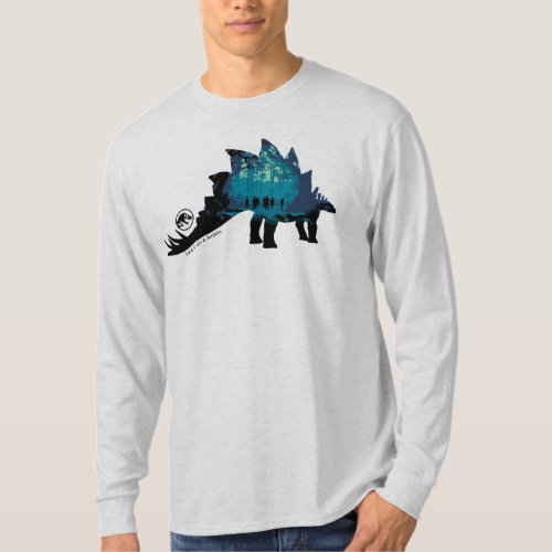 Jurassic World  Blue Stegosaurus T_Shirt