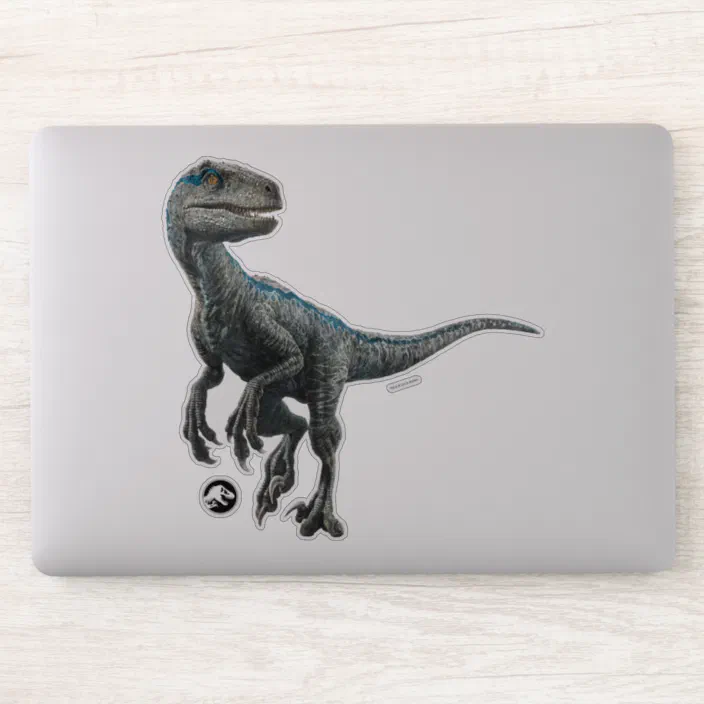 Jurassic World Blue Sticker Zazzle Com