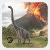 Jurassic World, Colorful Indoraptor Classic Round Sticker