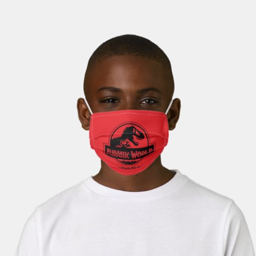 Jurassic World Camp Cretaceous Black Logo Kids Cloth Face Mask