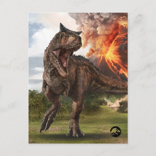 Jurassic World  Carnotaurus Postcard