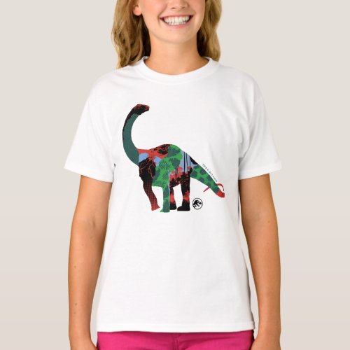 Jurassic World  Colorful Apatosaurus T_Shirt