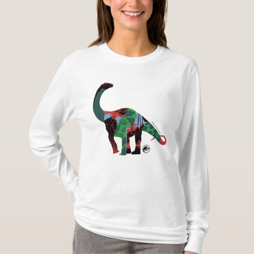 Jurassic World  Colorful Apatosaurus T_Shirt