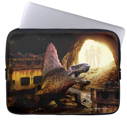 Jurassic World  Dimetrodon in Amber Mine Laptop Sleeve