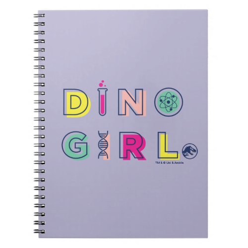 Jurassic World  Dino Girl Notebook