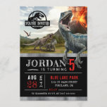 Jurassic World | Dinosaur Birthday Invitation<br><div class="desc">Invite all your family and friends to your child's Jurassic World themed Dinosaur Birthday Party. Personalize these invites by adding all your party details.</div>