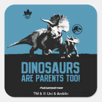 Jurassic World, Blue - Nature's Got Teeth Sticker, Zazzle