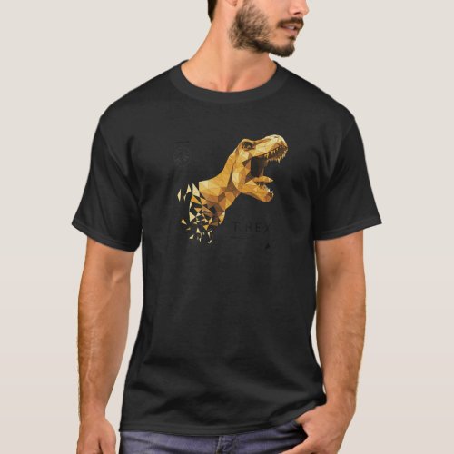 Jurassic World Dominion Geometric Rex T_Shirt