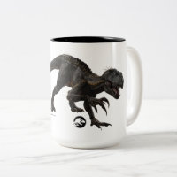 Jurassic World | Indoraptor Two-Tone Coffee Mug