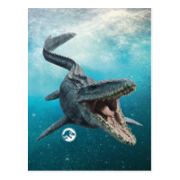 Jurassic World | Mosasaurus Postcard