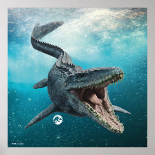 Jurassic World   Mosasaurus Poster