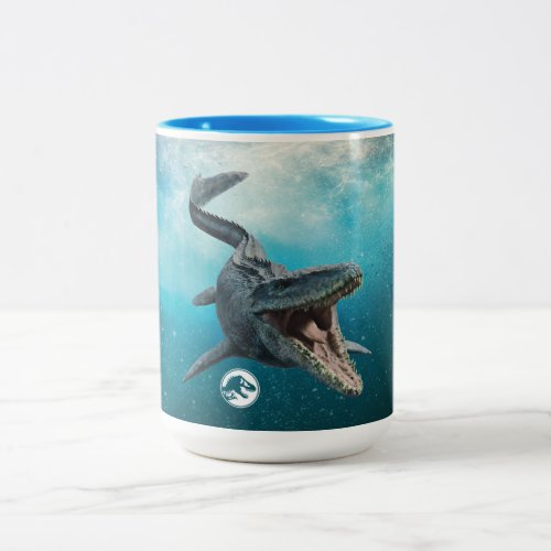 Jurassic World  Mosasaurus Two_Tone Coffee Mug