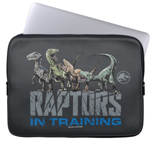 Jurassic World  Raptors in Training Laptop Sleeve