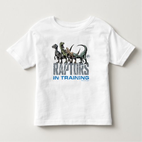 Jurassic World  Raptors in Training Toddler T_shirt