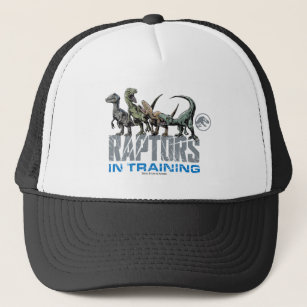 Jurassic World   Raptors in Training Trucker Hat