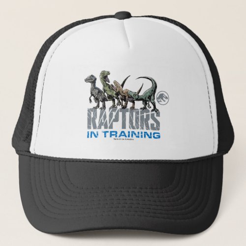 Jurassic World  Raptors in Training Trucker Hat