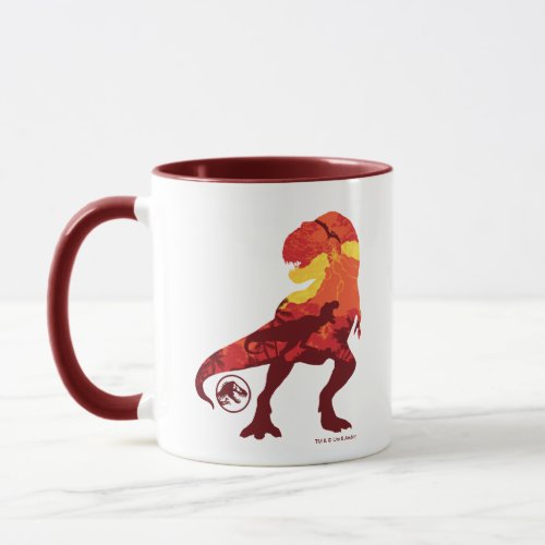 Jurassic World  Red T_Rex Mug