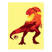 Jurassic World | Red T-Rex Postcard