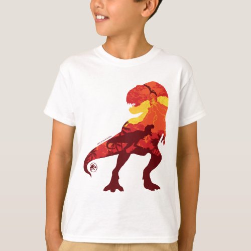 Jurassic World  Red T_Rex T_Shirt