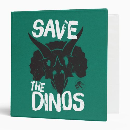 Jurassic World  Save the Dinos 3 Ring Binder